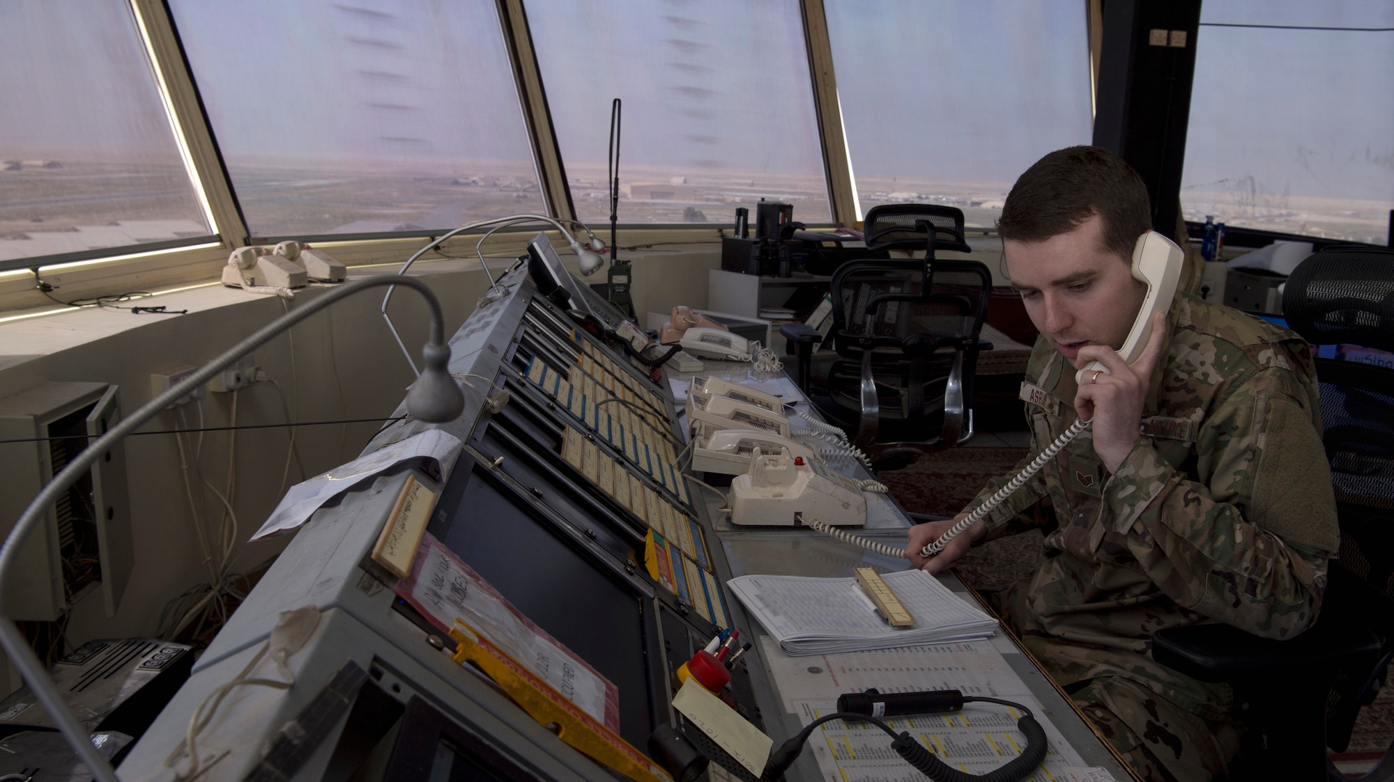 386th EOSS Air Traffic Control ensure readiness, safety