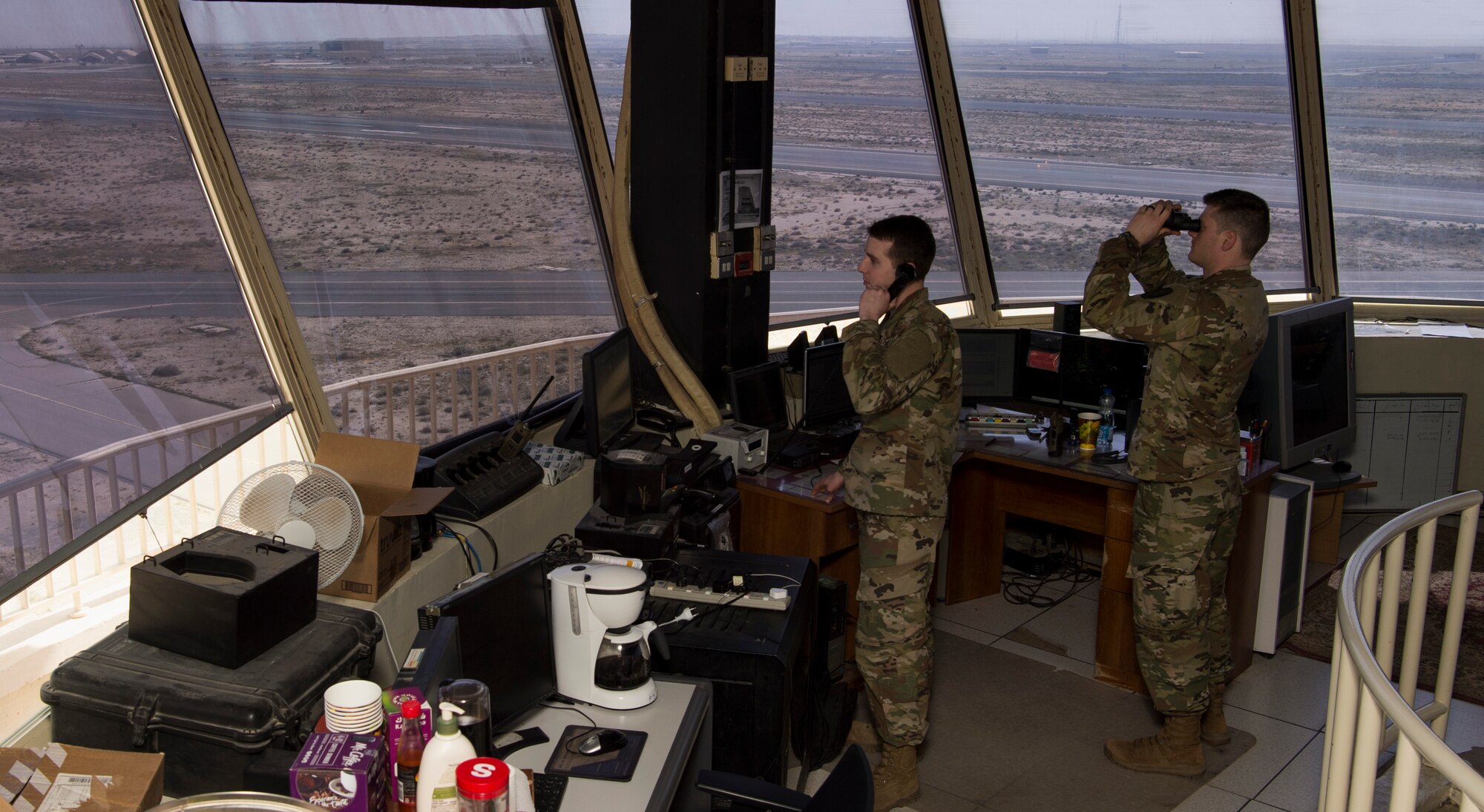 386th EOSS Air Traffic Control ensure readiness, safety