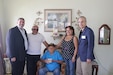 Replica of Congressional Gold Medal presented to Borinqueneer in Aibonito, PR