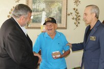 Replica of Congressional Gold Medal presented to Borinqueneer in Aibonito, PR