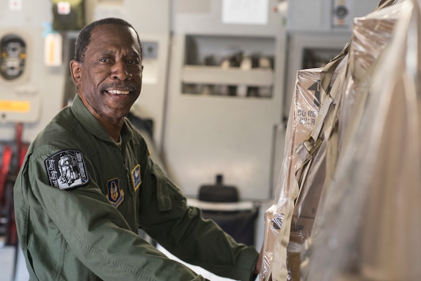 Loadmaster pushes final palet after 33-year career