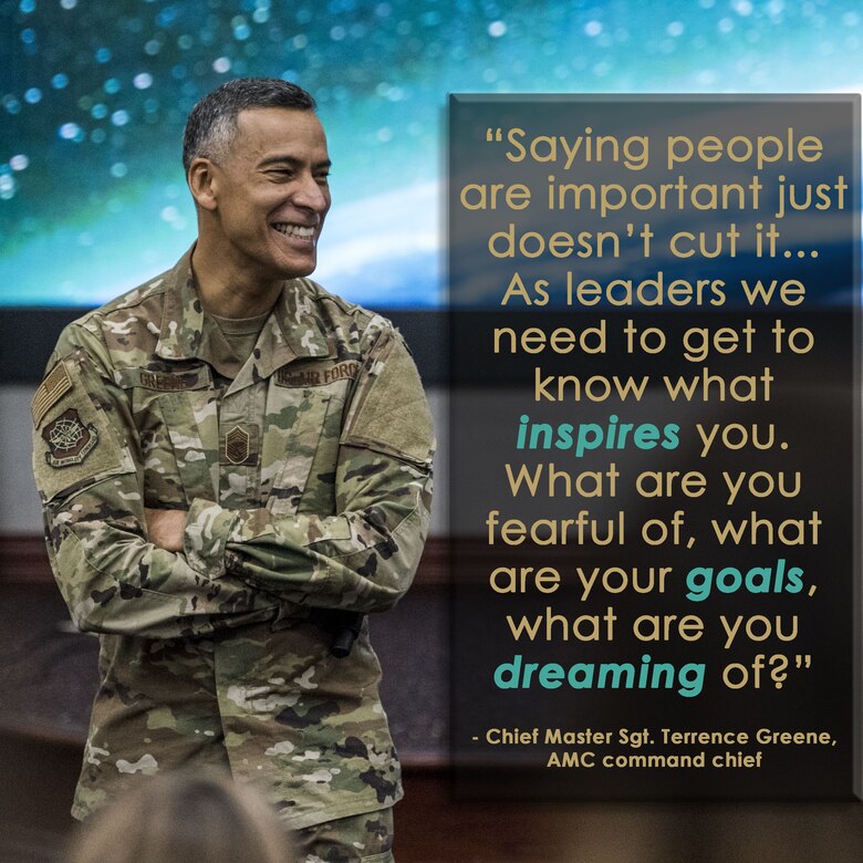 Amc Command Chief Shares Personal Path To Conquering Life S