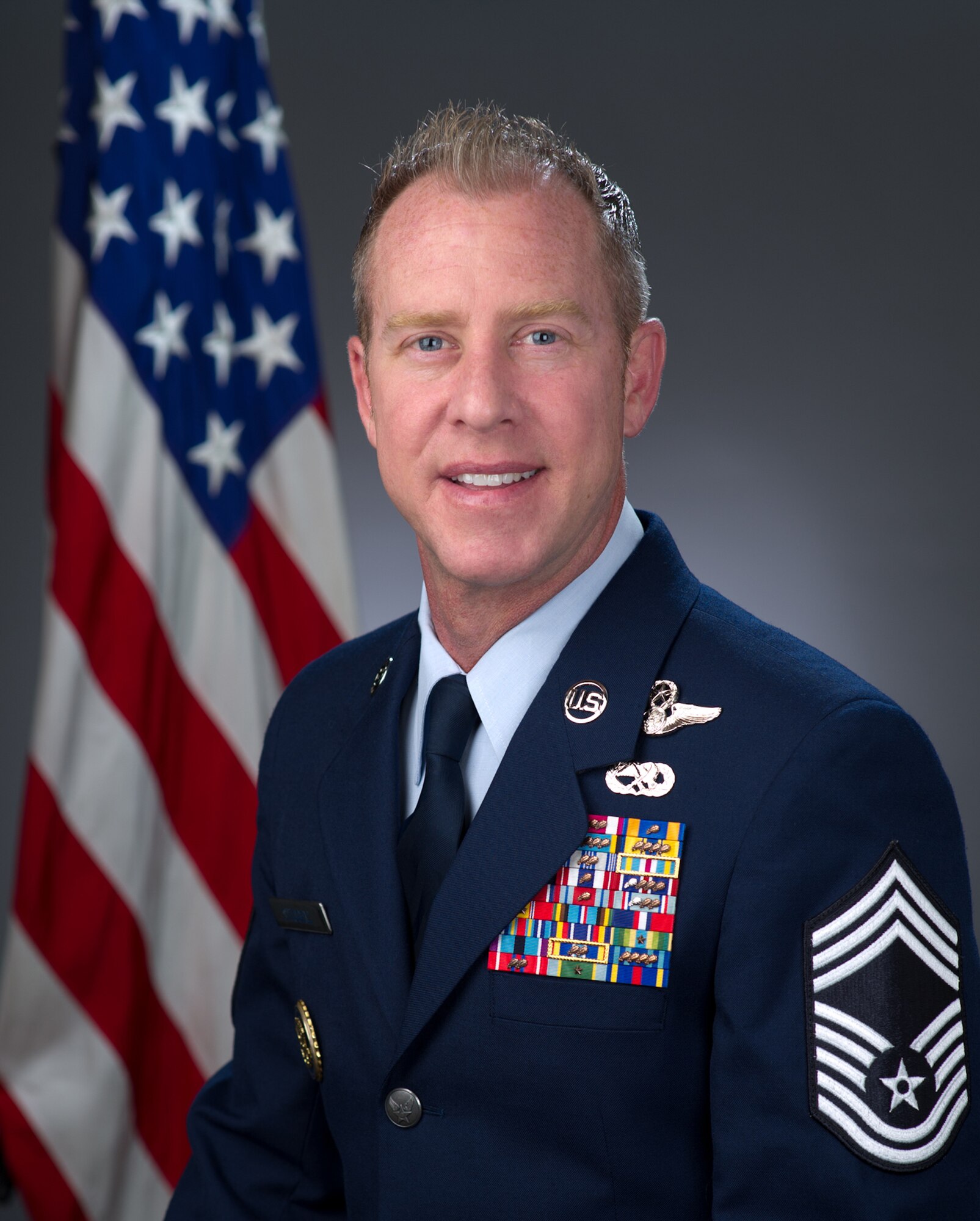 Chief Master Sgt. John W. Steggell, 22nd Airlift Squadron Chief Enlisted Manager, shares some thoughts on developing essential leadership traits. (Courtesy Photo)