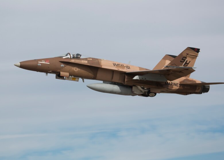 MAG-11 Marines take to the sky in massive aircraft launch