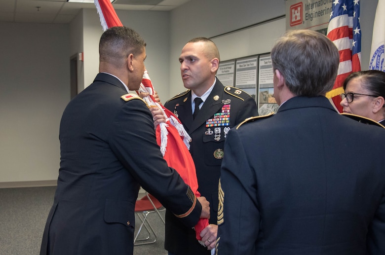 Delapena becomes new Command Sergeant Major at Transatlantic Division