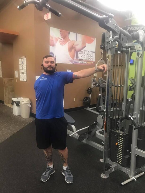 Retired Senior Airman Lucas Purser competed as part of Team Air Force at the 2016 Department of Defense Warrior Games at the United States Military Academy at West Point and Team US at the 2017 Invictus Games in Toronto.