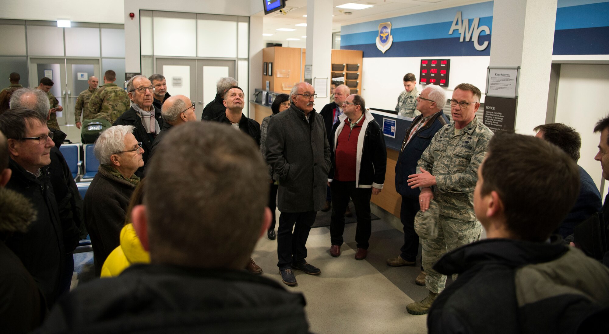 The tour provided council members a general picture of the base and a better understanding for how the 52nd Fighter Wing is organized.