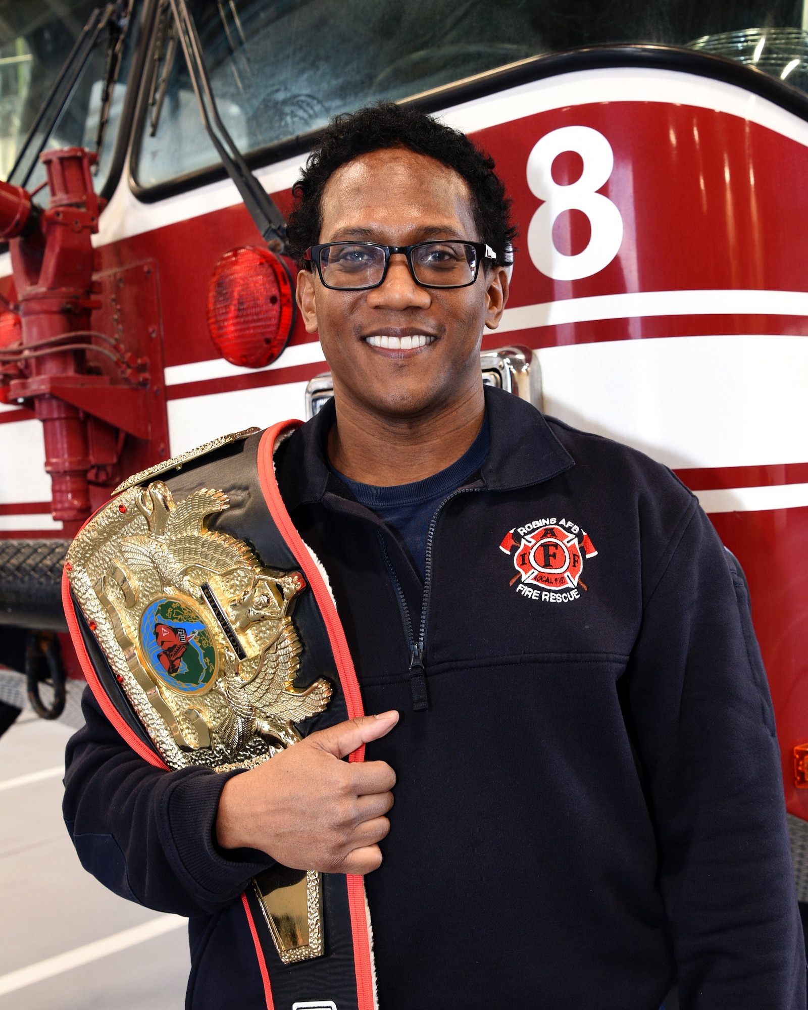 Robins firefighters use boxing to stay fit to fight flames