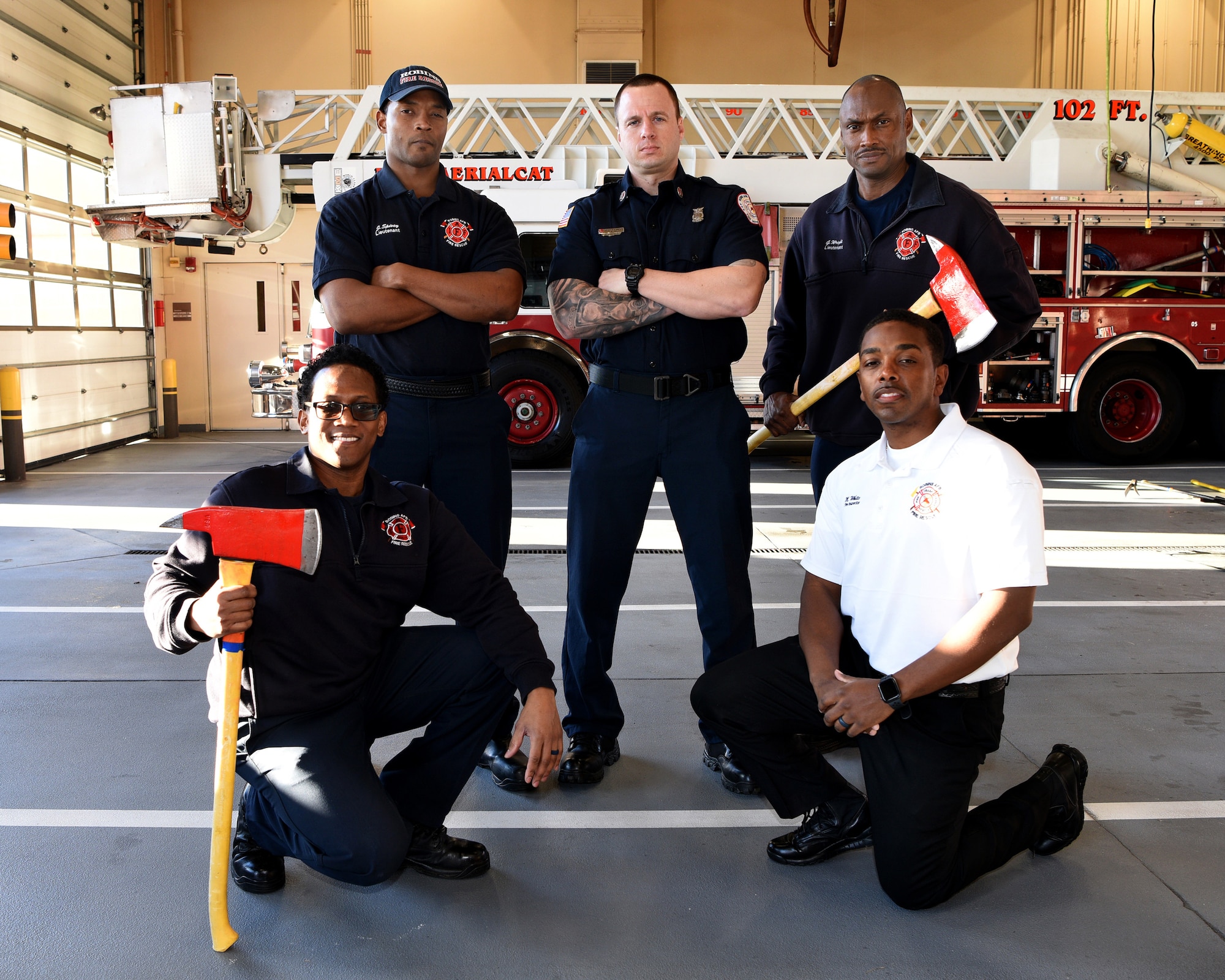 Robins firefighters use boxing to stay fit to fight flames