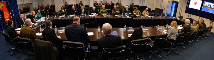 A Balkans Conference was hosted at Allied Joint Force Command Naples, Jan. 19, 2018. NATO Balkans experts, leaders from U.S. European Command and six U.S. Ambassadors participated in the event.