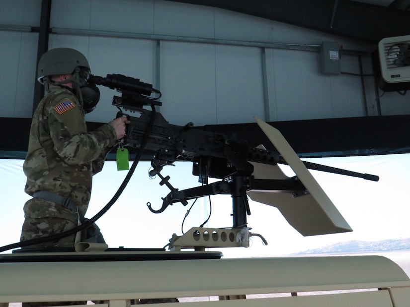 Simulators help Army Reserve Soldiers gain weapons proficiency at Operation Cold Steel III