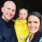 Master Sgt. Sean Finney and Tech. Sgt. Cody Finney, both members of the 168th Maintenance Group, Alaska Air National Guard, Eielson Air Force Base, Alaska, and their daughter Eden pose for a photo during a family vacation. Tech. Sgt. Finney shared her “Why I Serve” story during the unit’s February 2019 drill weekend, using this and several other photos, in order for 168th Wing leadership to discover more about why she serves.