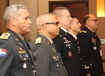 U.S. Army South hosted the Conference of American Armies Specialized Conference on Military Support to Civilian Authorities to Counter Threat Networks at Joint Base San Antonio-Fort Sam Houston from Feb. 4-8. This conference allowed the partnered nations to work together as a team to develop a guide for countering threat networks.