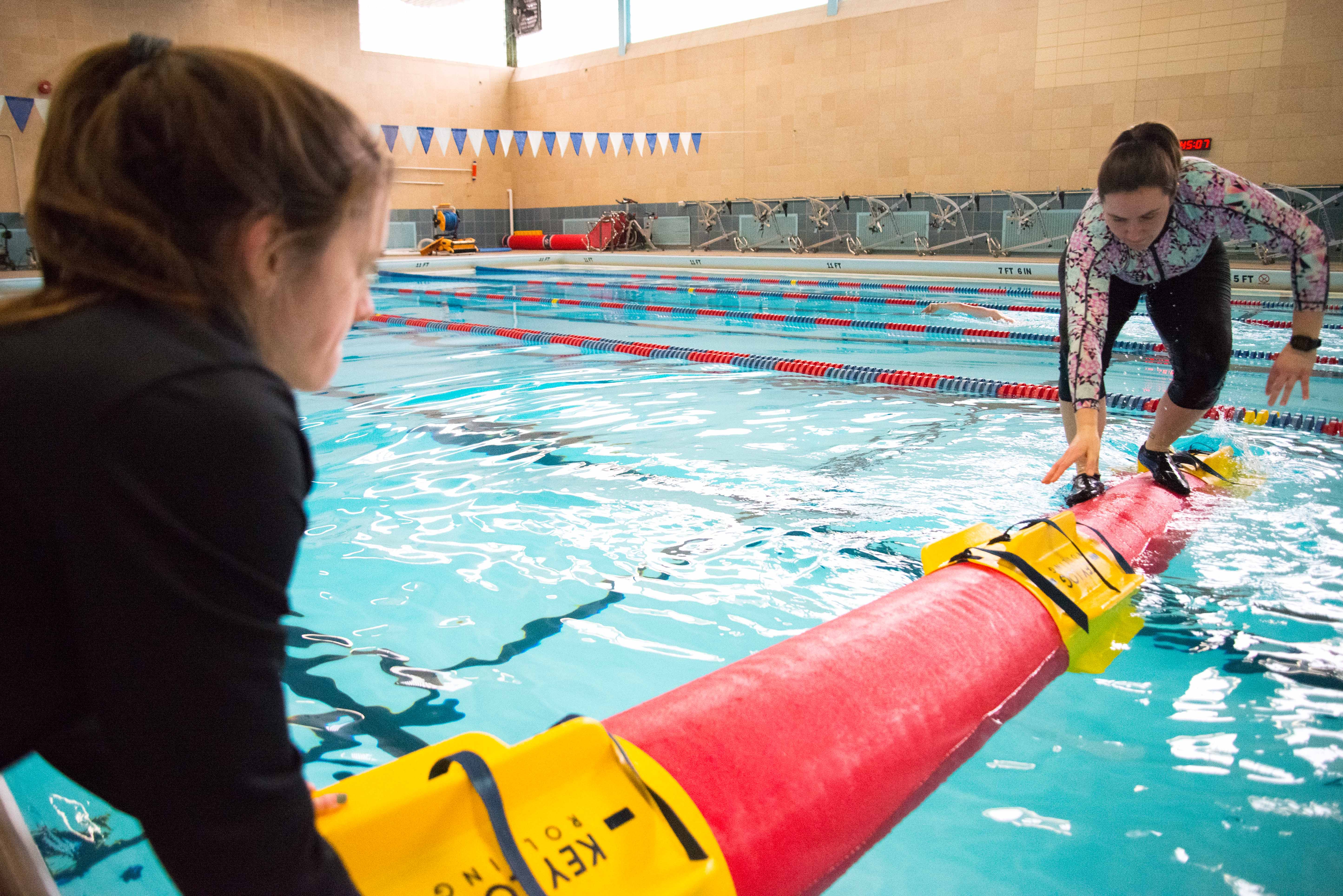 WrightPatt’s log rolling accessible fitness, fun for anyone > Wright