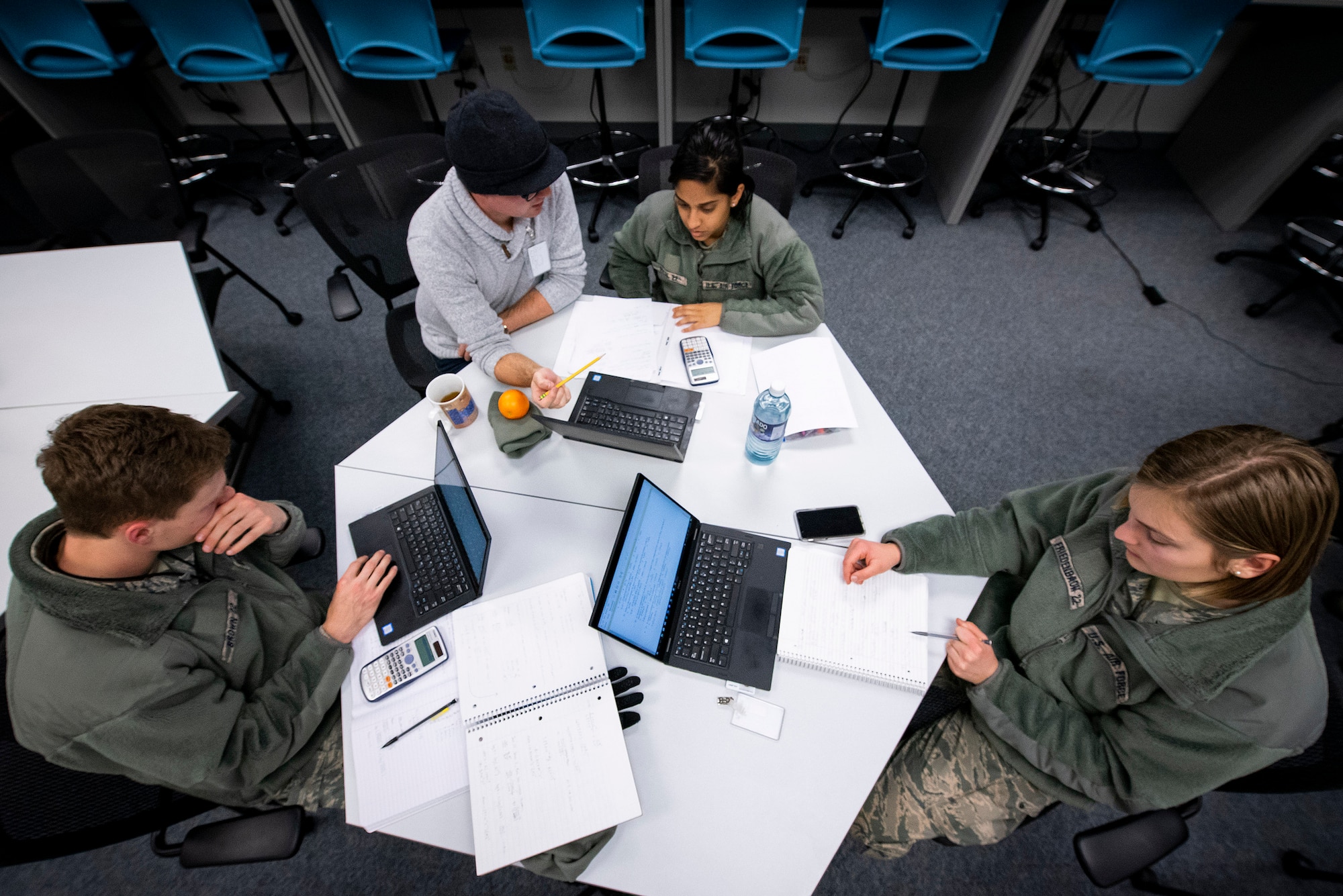 Academy s Academic Success Center is one stop shop for cadets gt U S