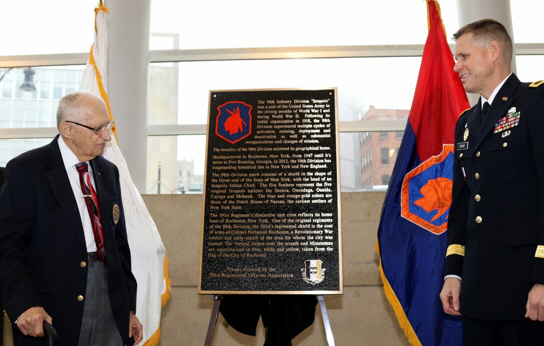 98th honored at War Memorial in New York