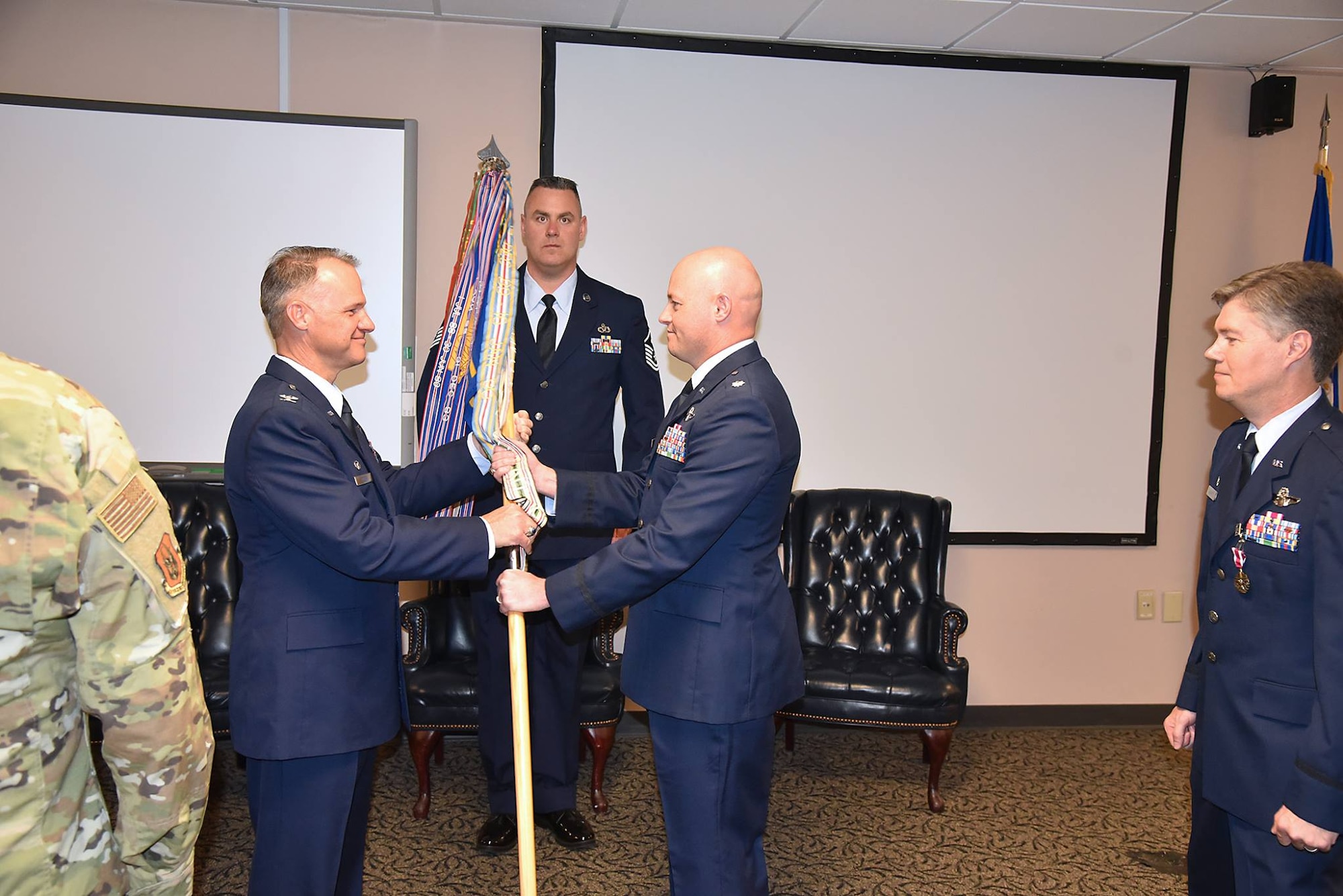 701st Airlift Squadron Change of Command