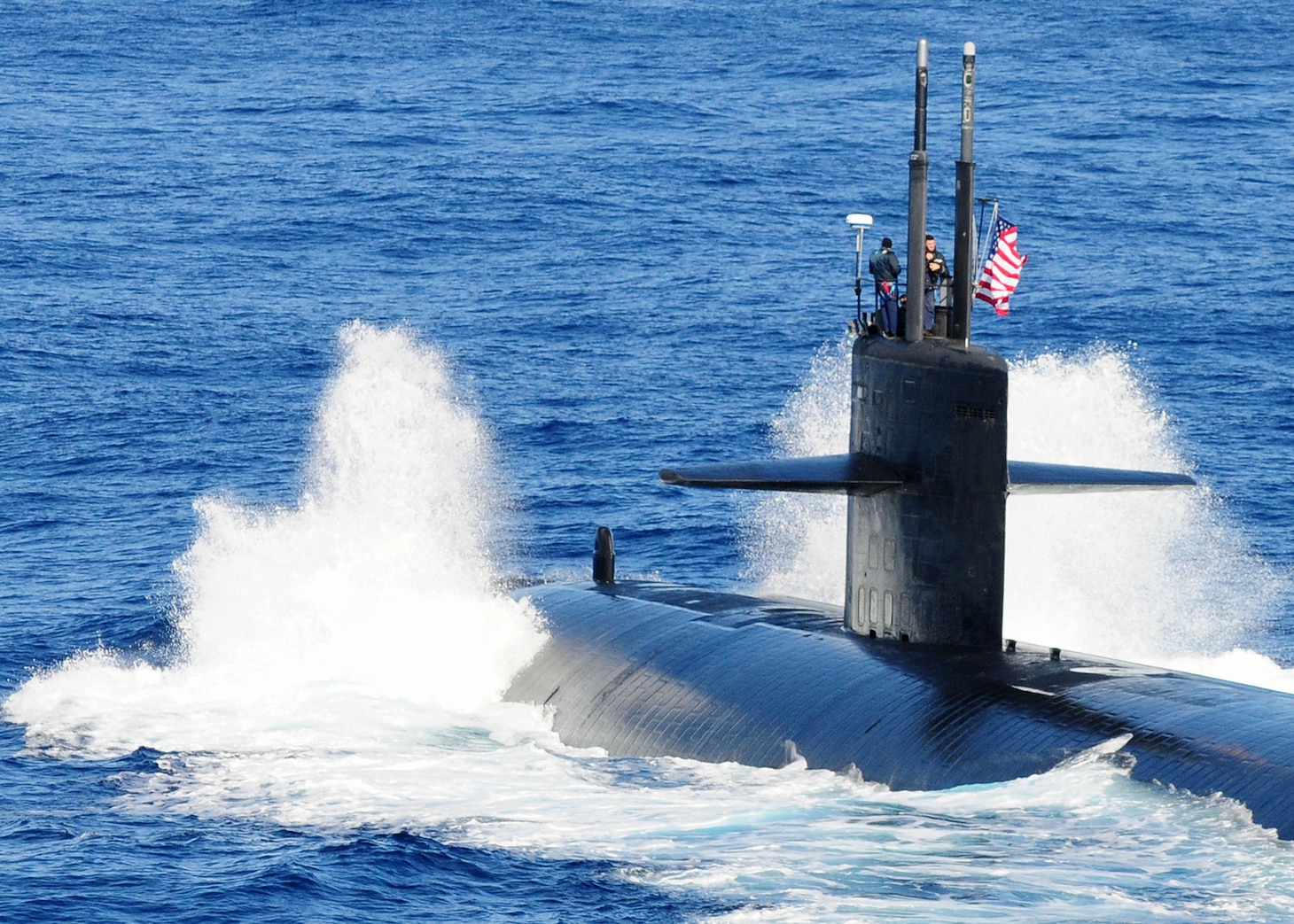 U.S. Navy file photo of a Los Angeles-class attack submarine.