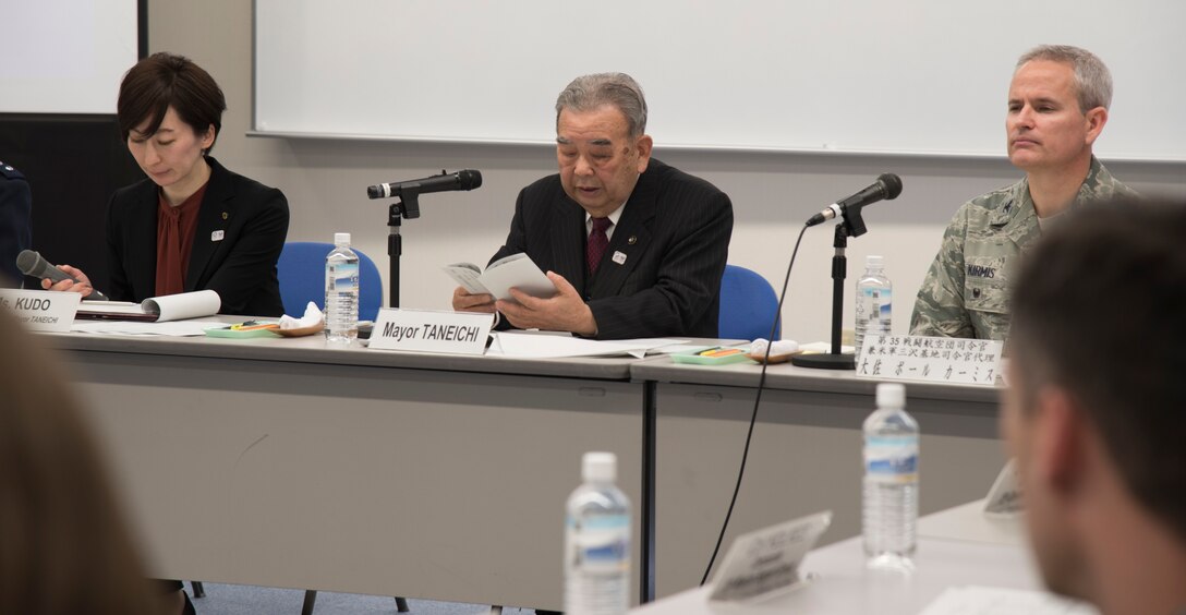 Misawa City Mayor Kazumasa Taneichi, reviews plans for the Misawa Kids Center during the Community Relations Advisory Council meeting at the Misawa International Center, Japan, Feb. 5, 2019. The Misawa Kids Center, opening in April 2019, will help Misawa Air Base and Misawa City kids connect with each other. (U.S. Air Force photo by Branden Yamada)
The Misawa Kids Center, opening in April 2019, will help kids connect with others. (U.S. Air Force photo by Branden Yamada)