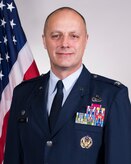 Official Air Force photo for Col. Robert I. Kinney. Kinney is the commander of the 188th Wing, Arkansas Air National Guard. (U.S. Air National Guard photo by Tech. Sgt. John E. Hillier)