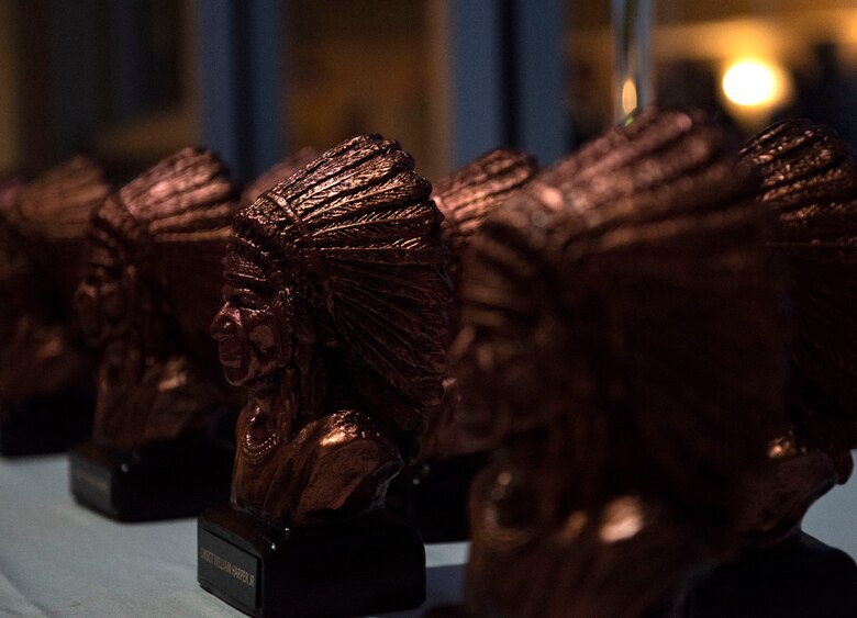 Eleven Airmen were recognized during the annual Chief Recognition Ceremony Feb. 8 at Eglin Air Force Base, Fla.