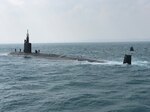 US Submarine Participates in Japan MSDF Submarine Competition