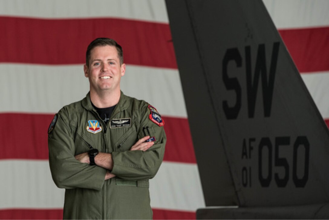 Maj. John Waters is the United States Air Force F-16 Viper Demonstration Team commander and pilot based at Shaw Air Force Base, South Carolina. As the F-16 Viper Demonstration Team commander, he is responsible for representing Air Combat Command, the United States Air Force, the Defense Department, and the United States of America at more than 20 air shows annually.