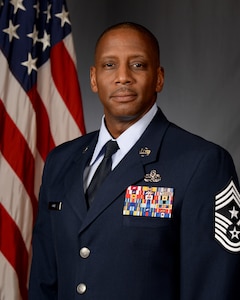 Chief Master Sgt. Michael Cole's Official Photo