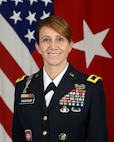 Official bio photo for U.S. Army Brig. Gen. Michele Bredenkamp, Vice Director for Intelligence, J2