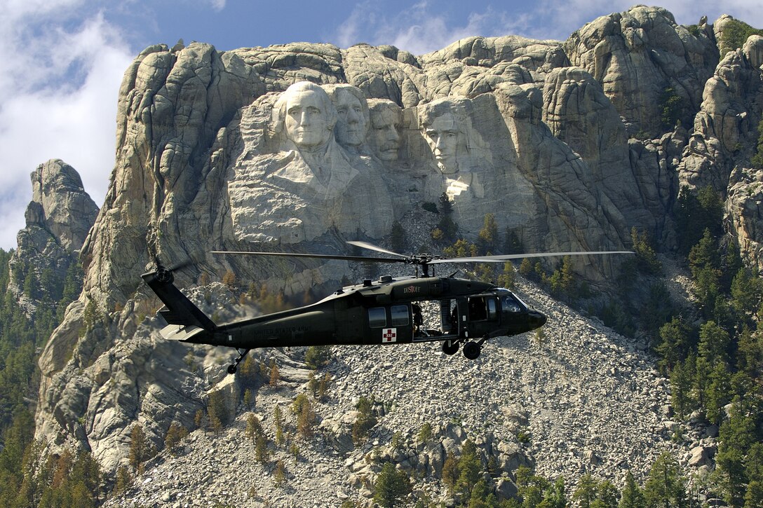 Mt Rushmore Flyby