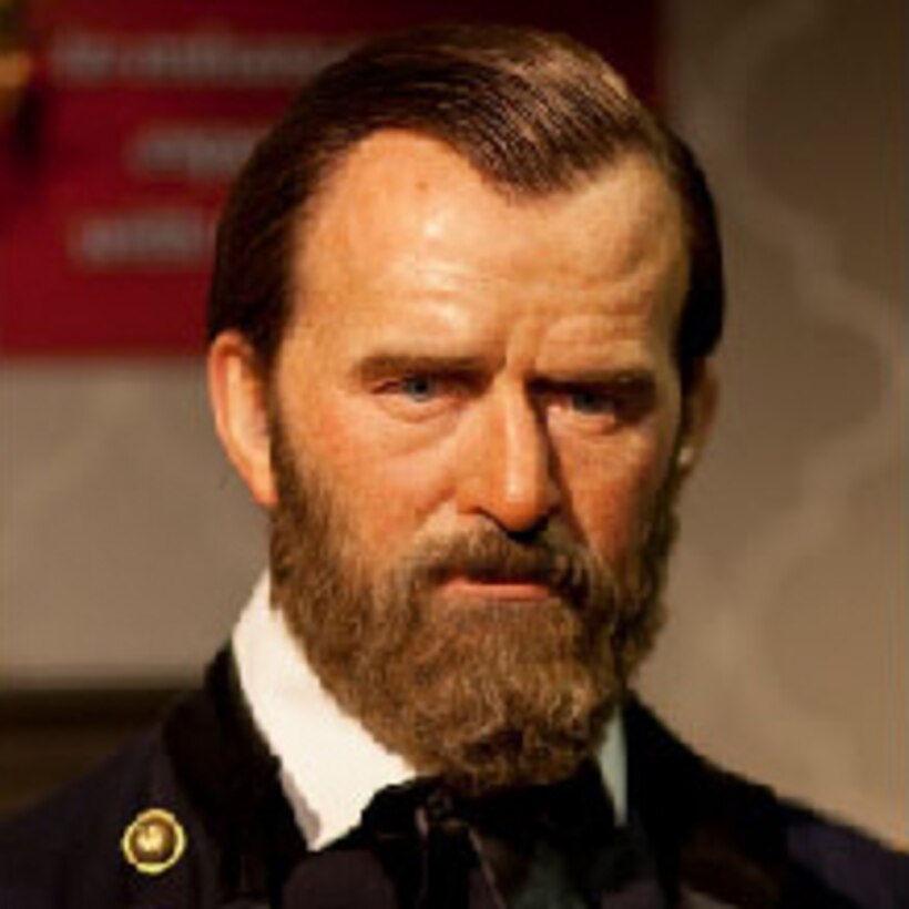 A graphic of Army Gen. Ulysses S. Grant