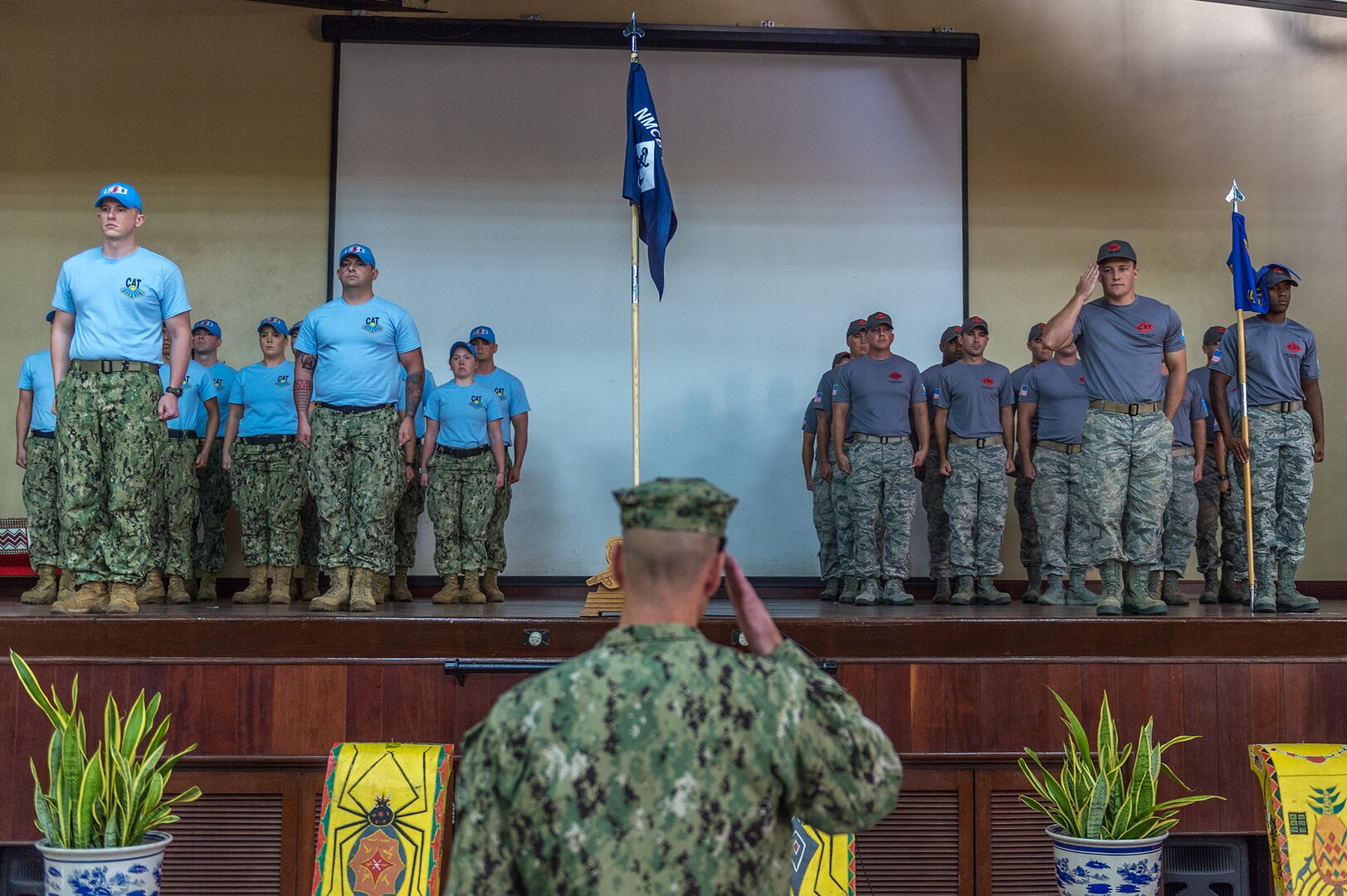 Civil Action Team Palau Holds Change of Charge Ceremony