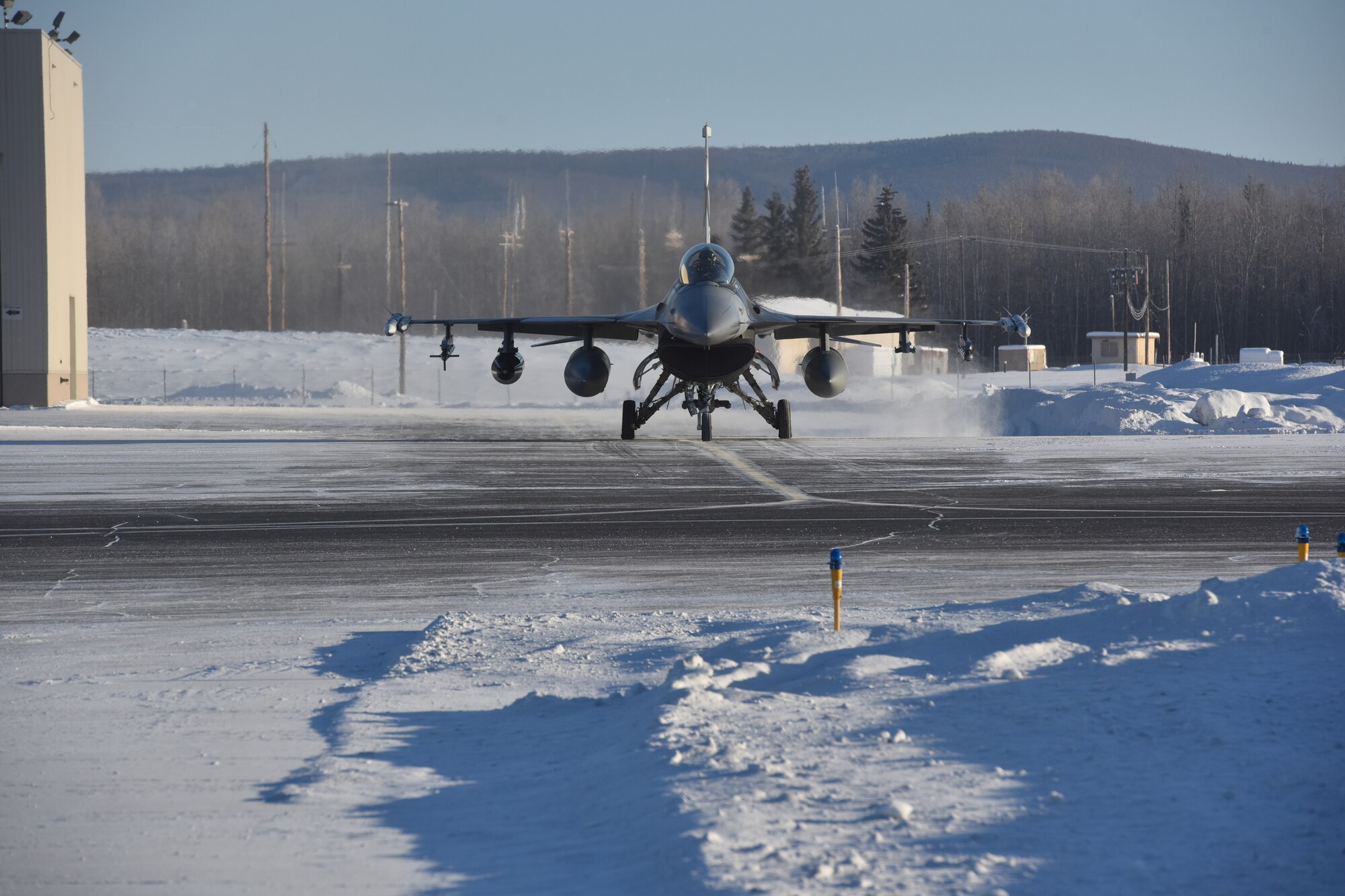 The aircraft headed to Andersen Air Force Base, Guam, to participate in COPE North, an annual multilateral field training exercise which demonstrates the U.S. Air Force’s commitment to peace and security throughout the Indo-Pacific region.