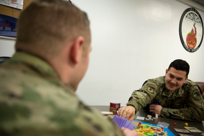 Chaplains and religious affairs Airmen showcase their two core functions, advising leadership and delivering spiritual care, on Jan. 31, 2019 at Bagram Airfield, Afghanistan.