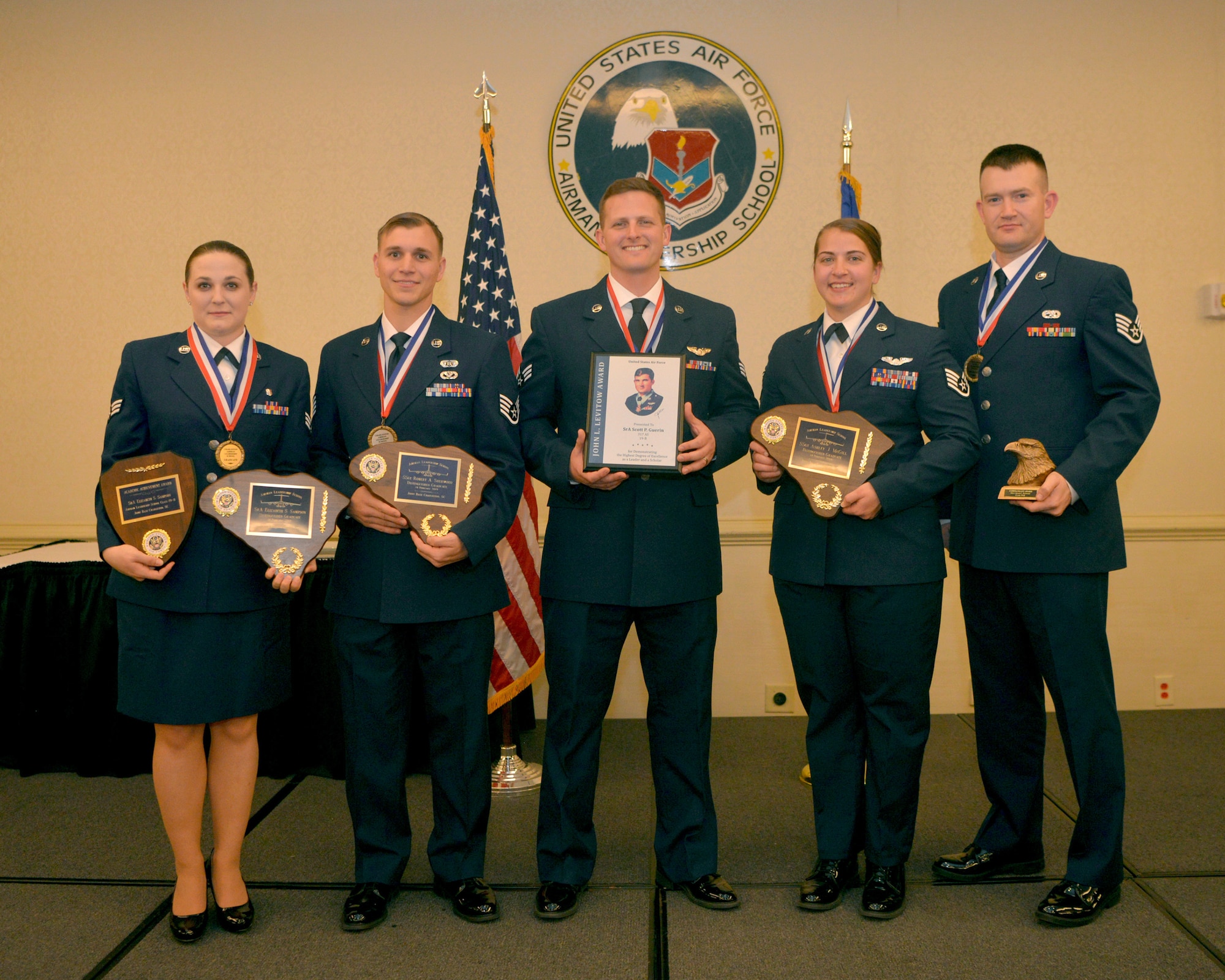 315 AW wins big at ALS graduation