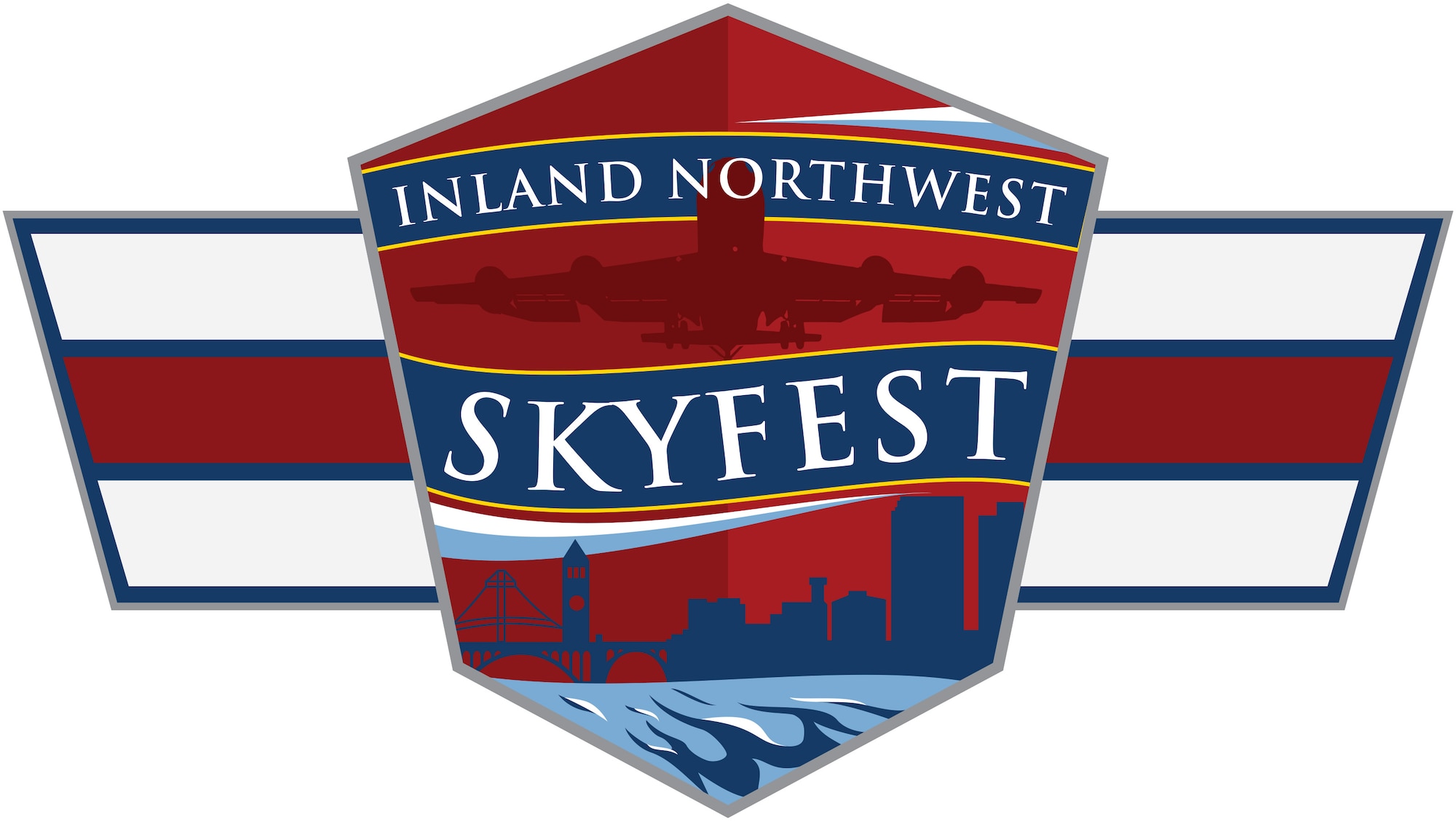 Team Fairchild is scheduled to host the free 2019 Inland Northwest SkyFest Airshow and Open House at Fairchild Air Force Base, Washington, June 22, 2019. Patrons of the air show will be able to enjoy static display aircraft, interactive exhibits, live music featuring the U.S. Air Force’s Band of the Golden West, food and much more. (U.S. Air Force graphic/Master Sgt. John Ayre)