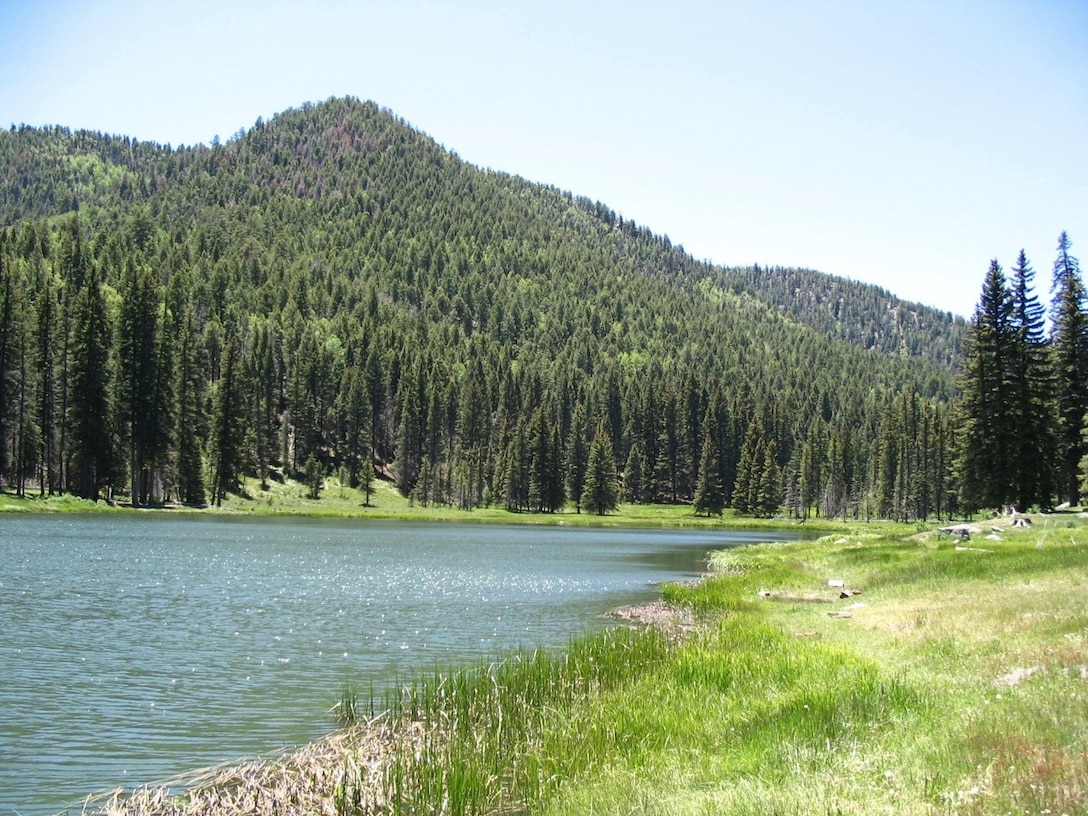 Photo of the pristine condition of the Santa Clara Creek Canyon watershed prior to wildfires and flooding events.