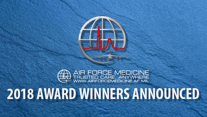 The Air Force Surgeon General has announced the recipients of the Air Force Medical Service 2018 individual and team Annual Awards. (U.S. Air Force graphic)