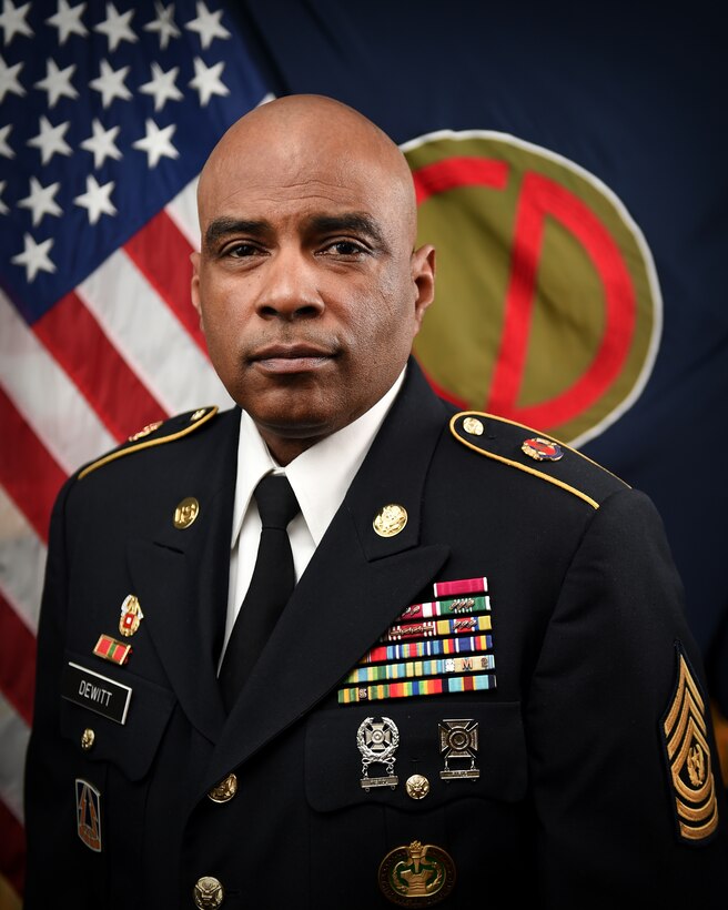 CSM Theodore Dewitt, Command Sergeant Major, 85th U.S. Army Reserve Support Command