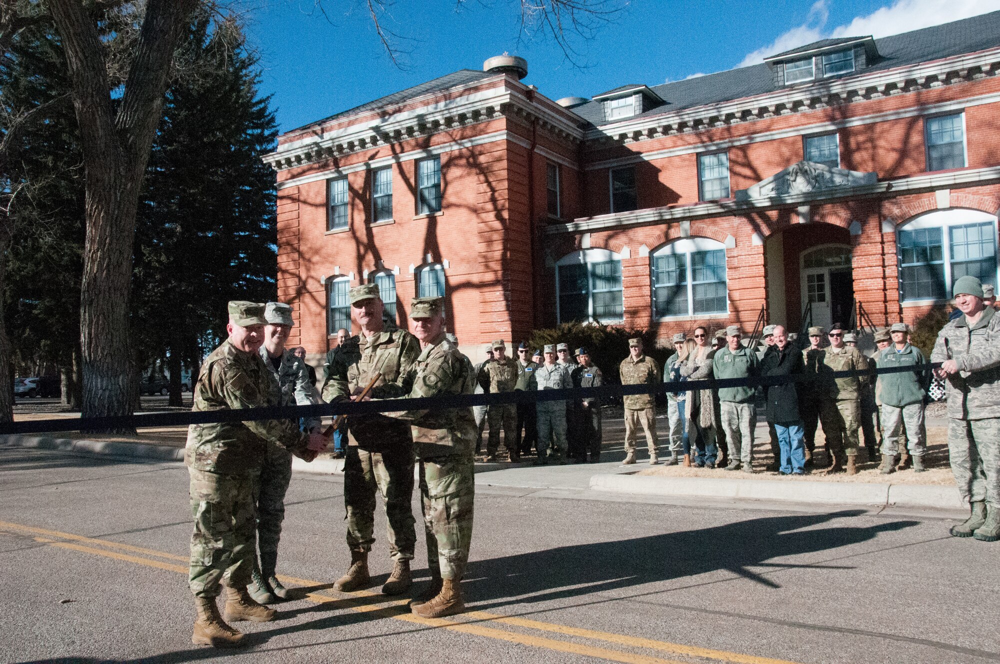 "Hap" Arnold Drive renaming ceremony