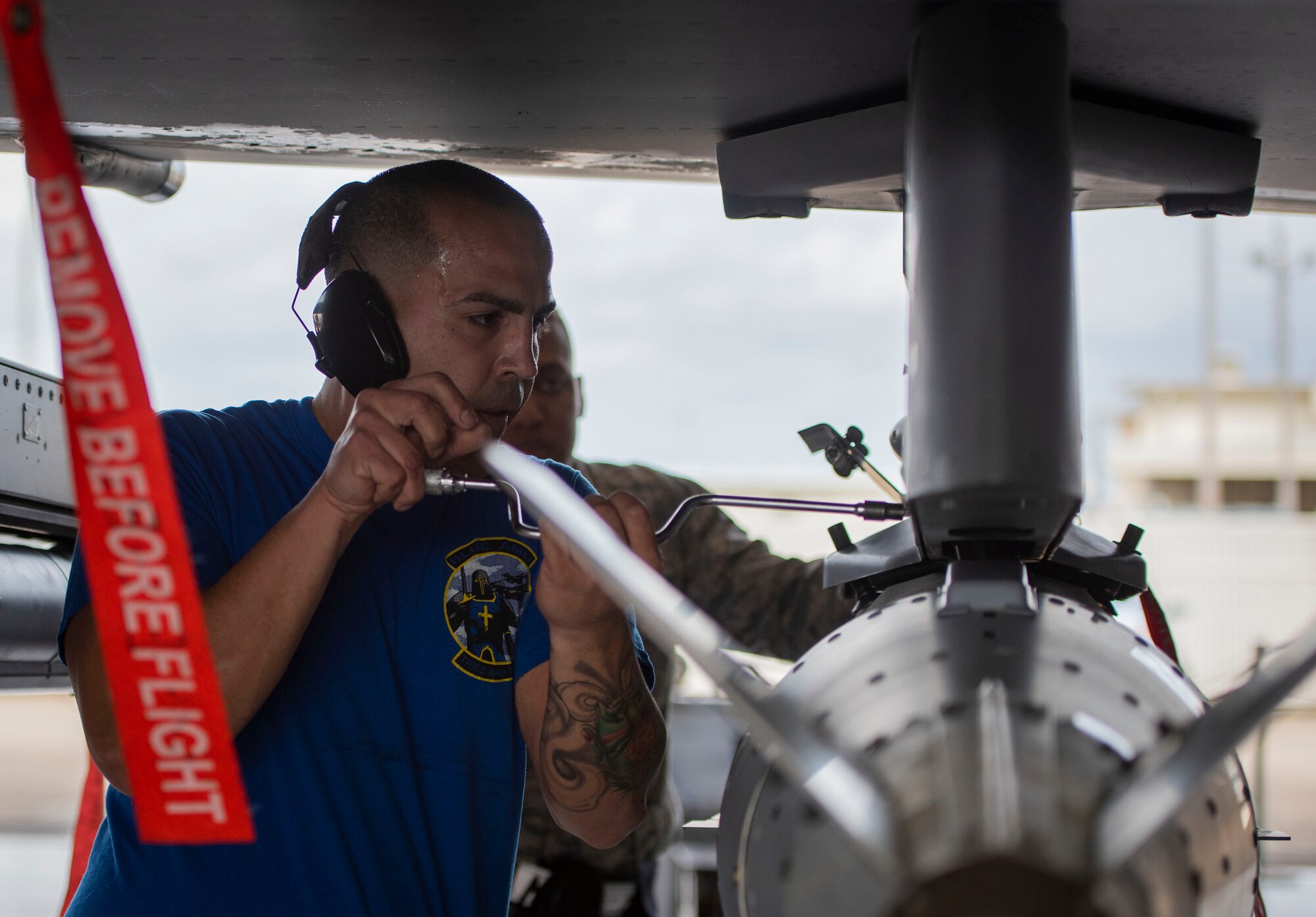 96th Aircraft Maintenance Squadron load crews compete during the annual weapons load competition for the title of Best Load Crew Of The Year. The fast-paced competition tests the knowledge and proficiency of the Airmen. The winning load crew is scheduled to be announced at the Maintenance Professionals of the Year Banquet in March.