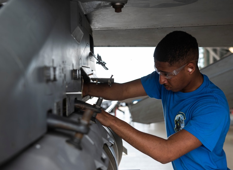 96th Aircraft Maintenance Squadron load crews compete during the annual weapons load competition for the title of Best Load Crew Of The Year. The fast-paced competition tests the knowledge and proficiency of the Airmen. The winning load crew is scheduled to be announced at the Maintenance Professionals of the Year Banquet in March.