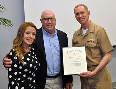 NUWC Division Newport’s AUTEC range manager earns Meritorious Civilian Service Award