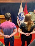 Siblings Katelyn and Noah Jack have grown up side-by-side taking part in each other’s significant milestones through the years. On Feb. 11, 2019, the two marked a new chapter in their journey as brother and sisters, as they enlisted side-by-side into the West Virginia Army National Guard (WVARNG) at the Harrisburg, Pennsylvania Military Entrance Processing Station.
