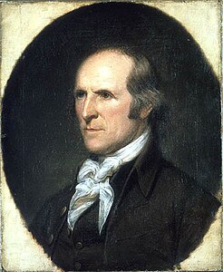Quartermaster Gen. Timothy Pickering portrait by American painter Charles Willson Peale.