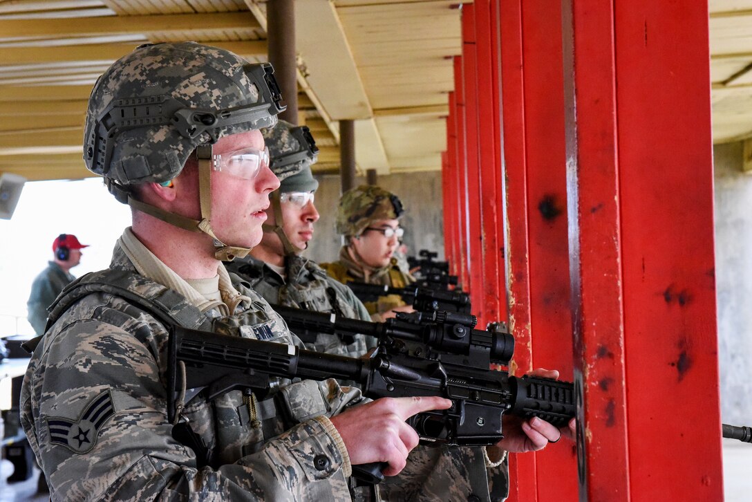 82nd SFS members complete combat arms training