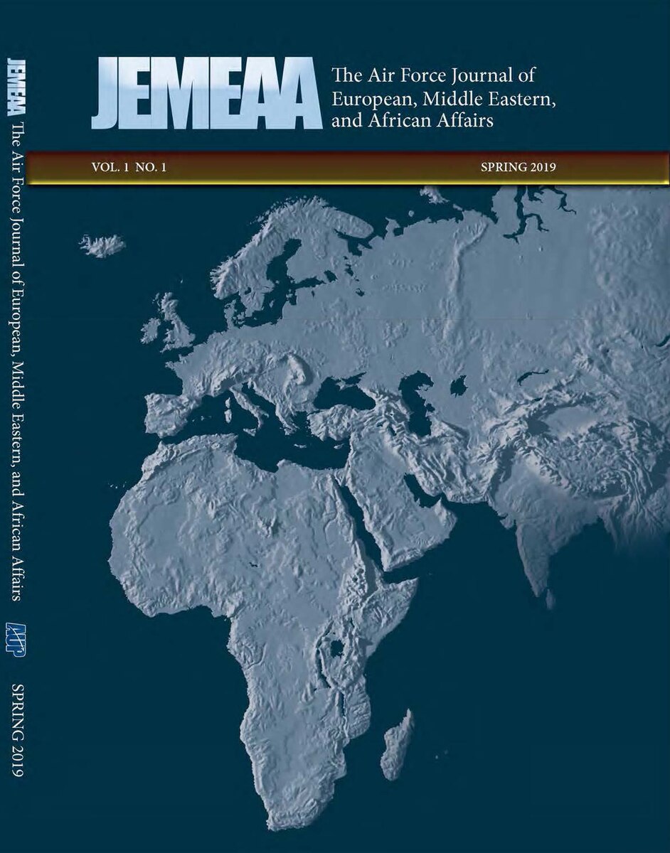 Inaugural Edition Cover for Journal of European, Middle Eastern, and African Affairs Spring 2019