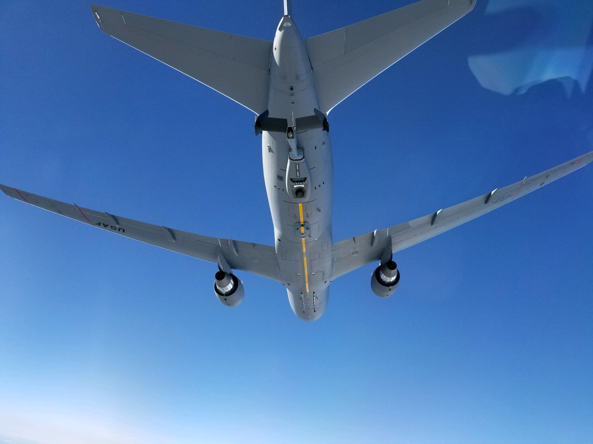 Team McChord conducts C-17 Globemaster III aerial refueling with the U.S. Air Force’s newest KC-46 Pegasus tanker Jan. 29