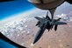 A U.S. Air Force F-15E Strike Eagle maneuvers into position to receive fueled from a KC-135 Stratotanker as a part of Joint Air Defense Exercise 19-01, Feb. 19, 2019. The aircraft participated with regional partners to test objective-based command and control actions during the exercise. (U.S. Air Force photo by Staff Sgt. Clayton Cupit)