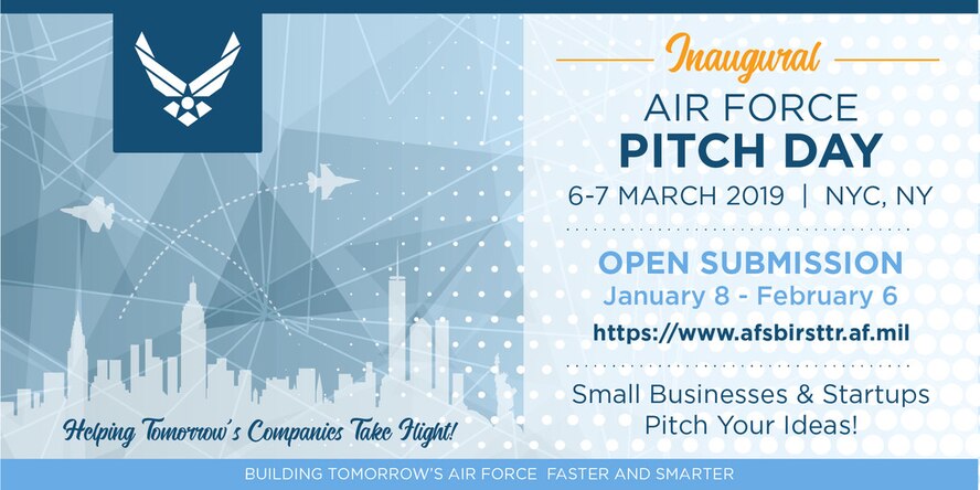 $40M available for start-ups, small businesses through Air Force Pitch Day